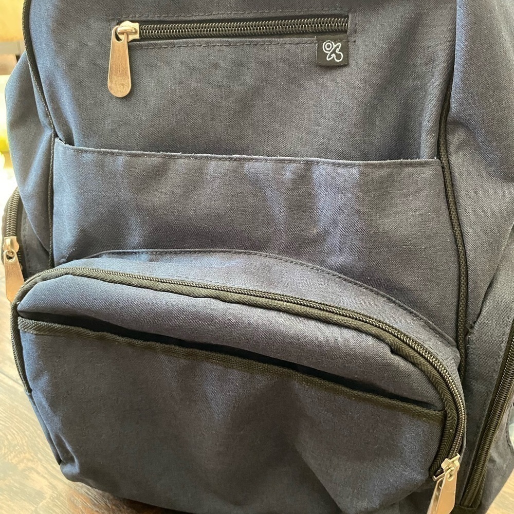 Fisher-Price Backpack Diaper Bag, Blue - Picture 4 of 16